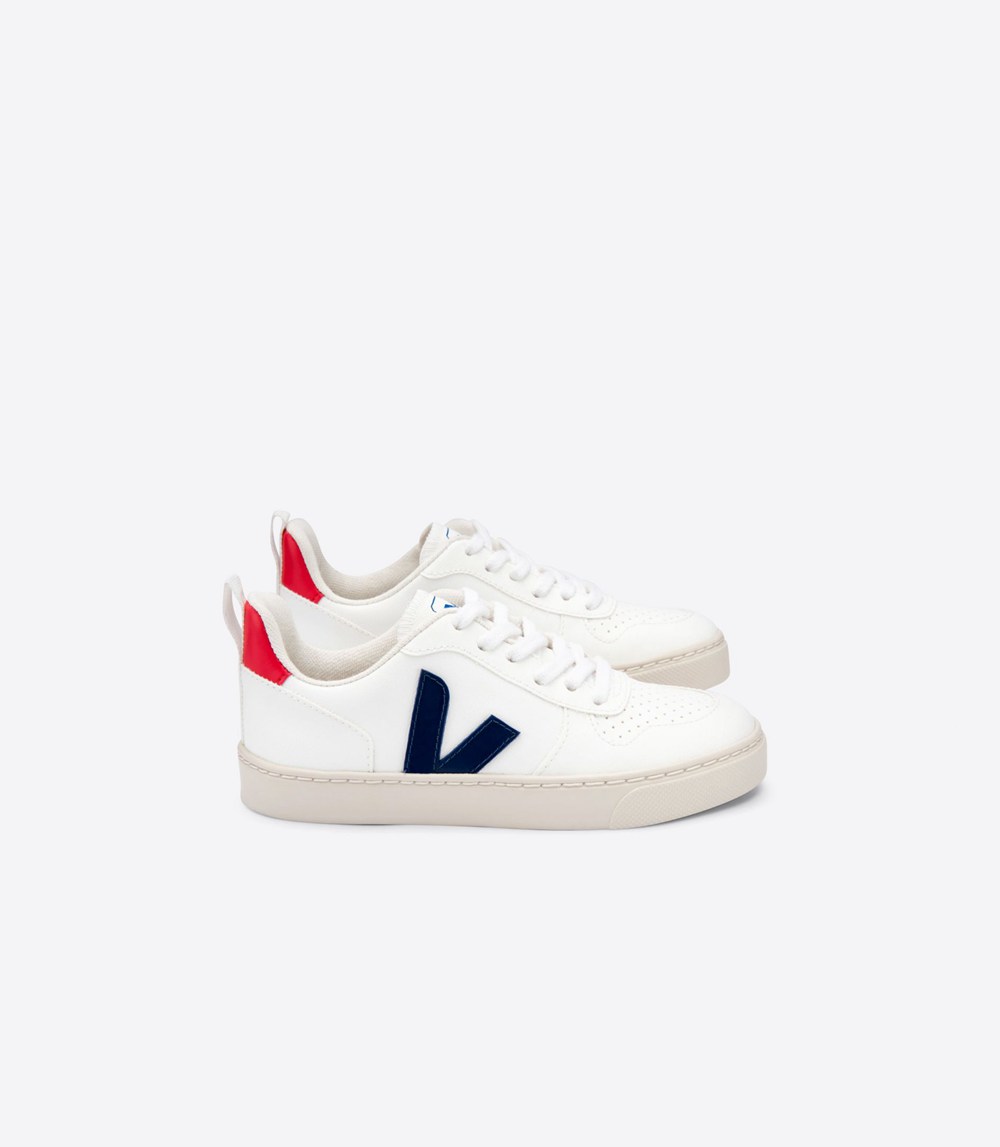 Veja Sneakers Copii - V-10 Cwl - Albi - 1047832-JB